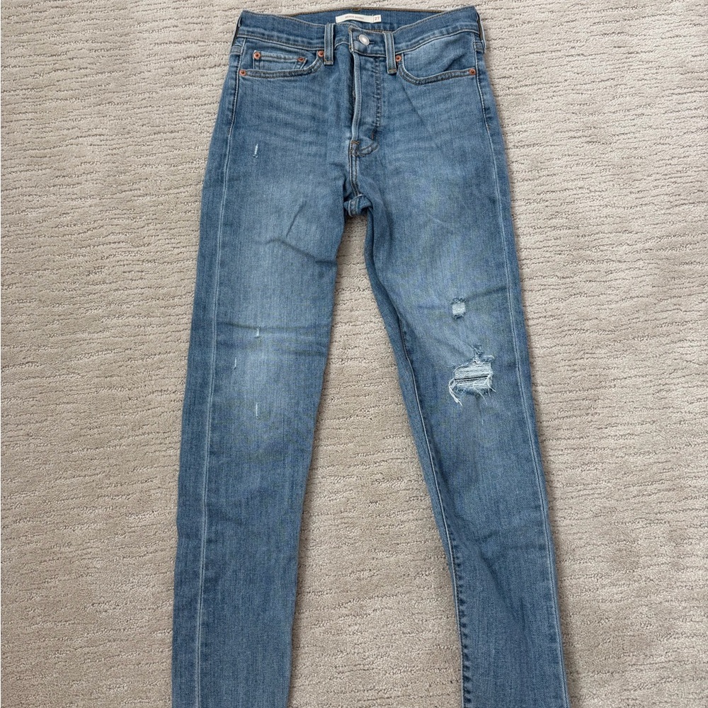 Levi's Classic Blue Denim Jeans